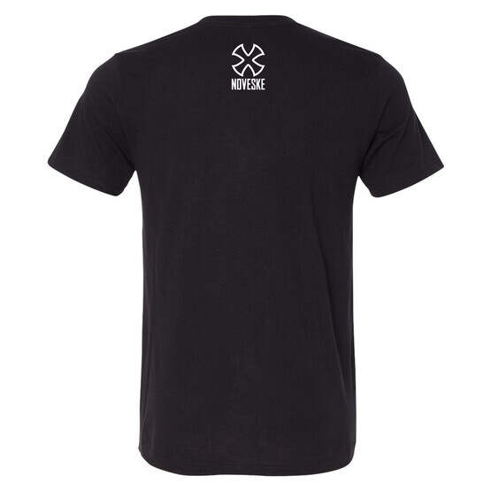 Noveske Legacy Logo T-Shirt in Black with logo on the back